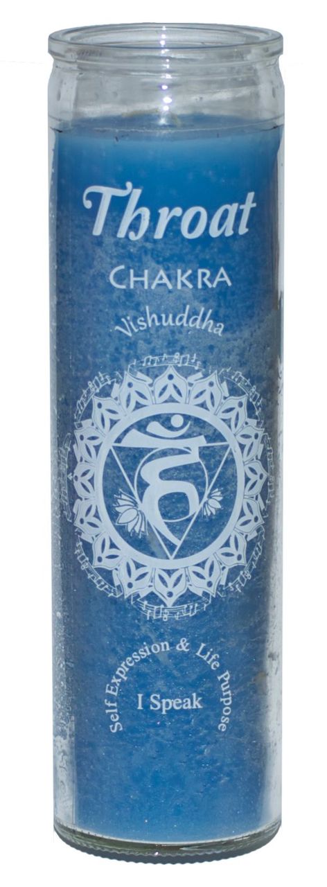 Throat Chakra 7 Day Candle