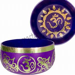 Purple Crown Chakra Singing Bowl Set